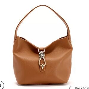 Brown Leather Hobo Bag